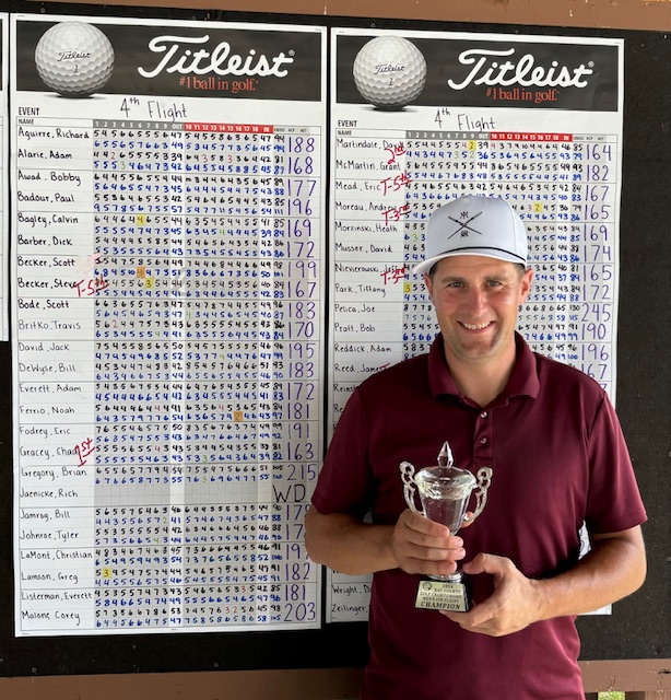 2024 4th Flight Champion - Chad Gracey